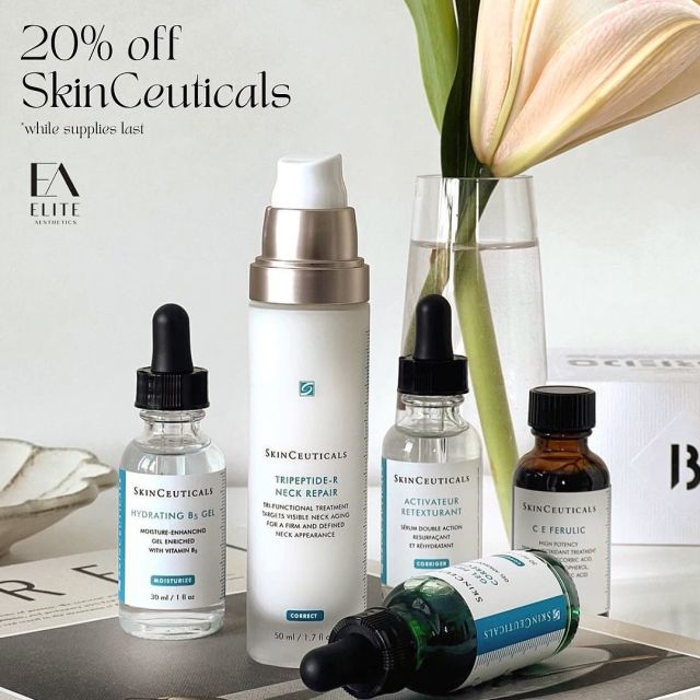 20% off all @skinceuticals products at Elite Aesthetics while supplies last! 

Visit us in Flatiron at 1145 Broadway to shop our selection of discounted skincare products 🛍️

#skincare #beautyproducts #skinceuticals